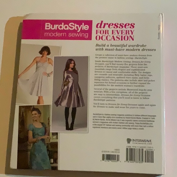 NWT book BurdaStyle Modern Sewing Dresses for Every Occasion with patterns - Picture 2 of 5